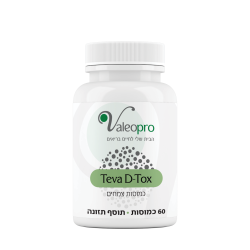 Teva D-Tox- טבע די טוקס- 60 כמוסות
