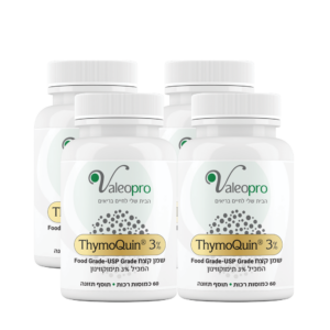 4 * שמן קצח  Thymoquin 3%